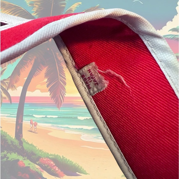 Pioneer Clear Red Plastic Visor Cap - Made In Japan - Picture 3 of 8